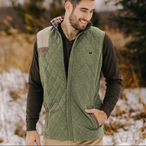 Southern Marsh Olive Green Vest NWT
